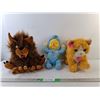 Image 1 : Fur Real Friends Cat, Dream Glow Pooh & Bearhouse Ogre Stuffie- All As Is