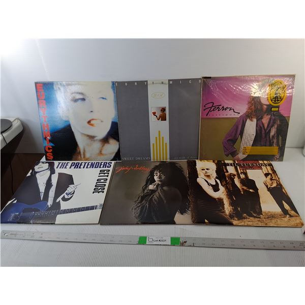 (6) Records- Eurythmics, The Pretenders, 'Til Tuesday, Misc.