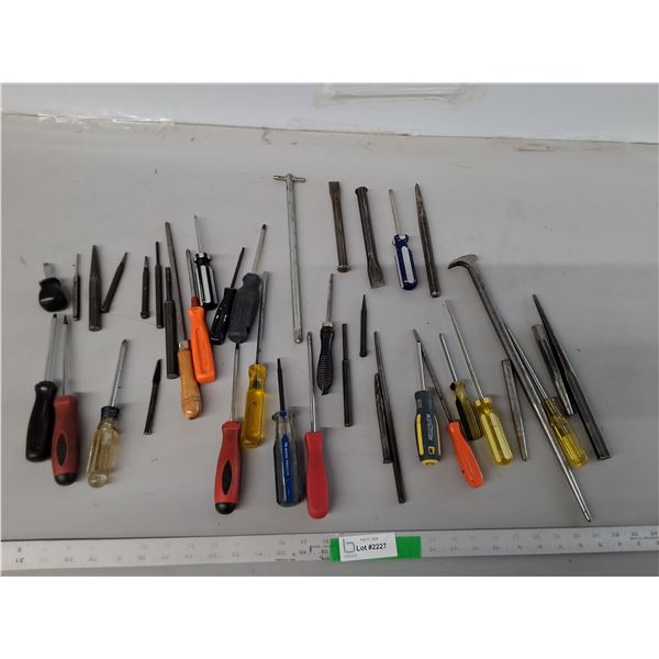 Miscellaneous Screwdrivers, Punches, Chisels