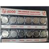 Image 2 : Set of Canadian Millenium Quarters