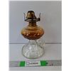 Image 1 : Glass Oil Lamp 8.5", No Chimney