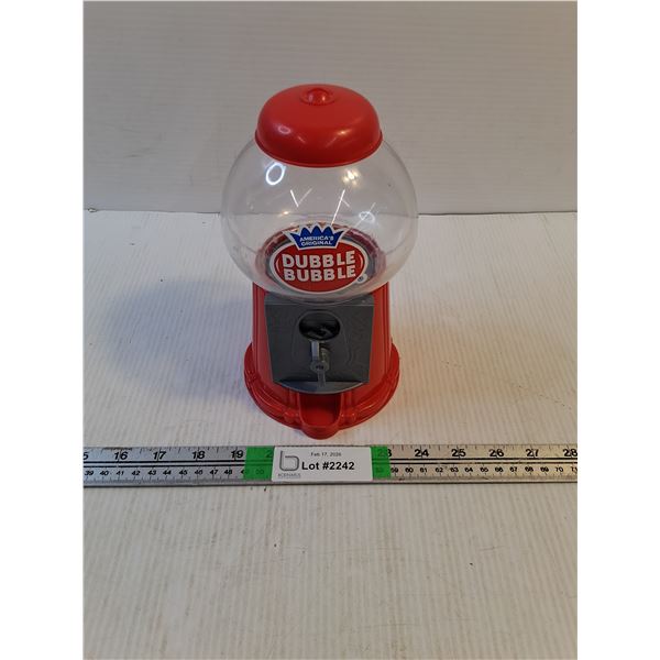 Dubble Bubble Gum Ball Dispenser (Plastic)