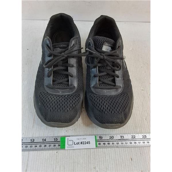 Pair of Black Skechers Athletic Sneakers-Size 10