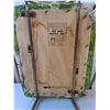 Image 4 : *(3) Vintage MCM Stacking Stools in Green Floral Design - PICK UP ONLY