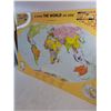 Image 3 : Map of the World-Corrugated 38x27 - PICK UP ONLY