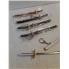 Image 2 : (5) Mini Katana Key Chains