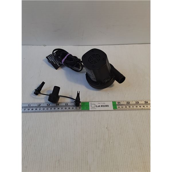 Air Pump - 1" - No Hose - Powers On