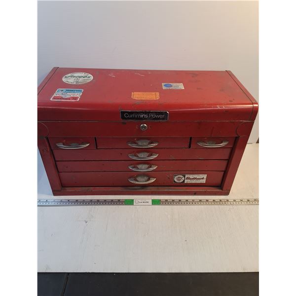 * Tool Box -  6 Drawer - 12" W x 15" T x 26" L - PICK UP ONLY