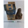 Image 1 : Vintage Tri-Cone Rock Drill Bit in Original Box - CANNOT SHIP -HEAVY