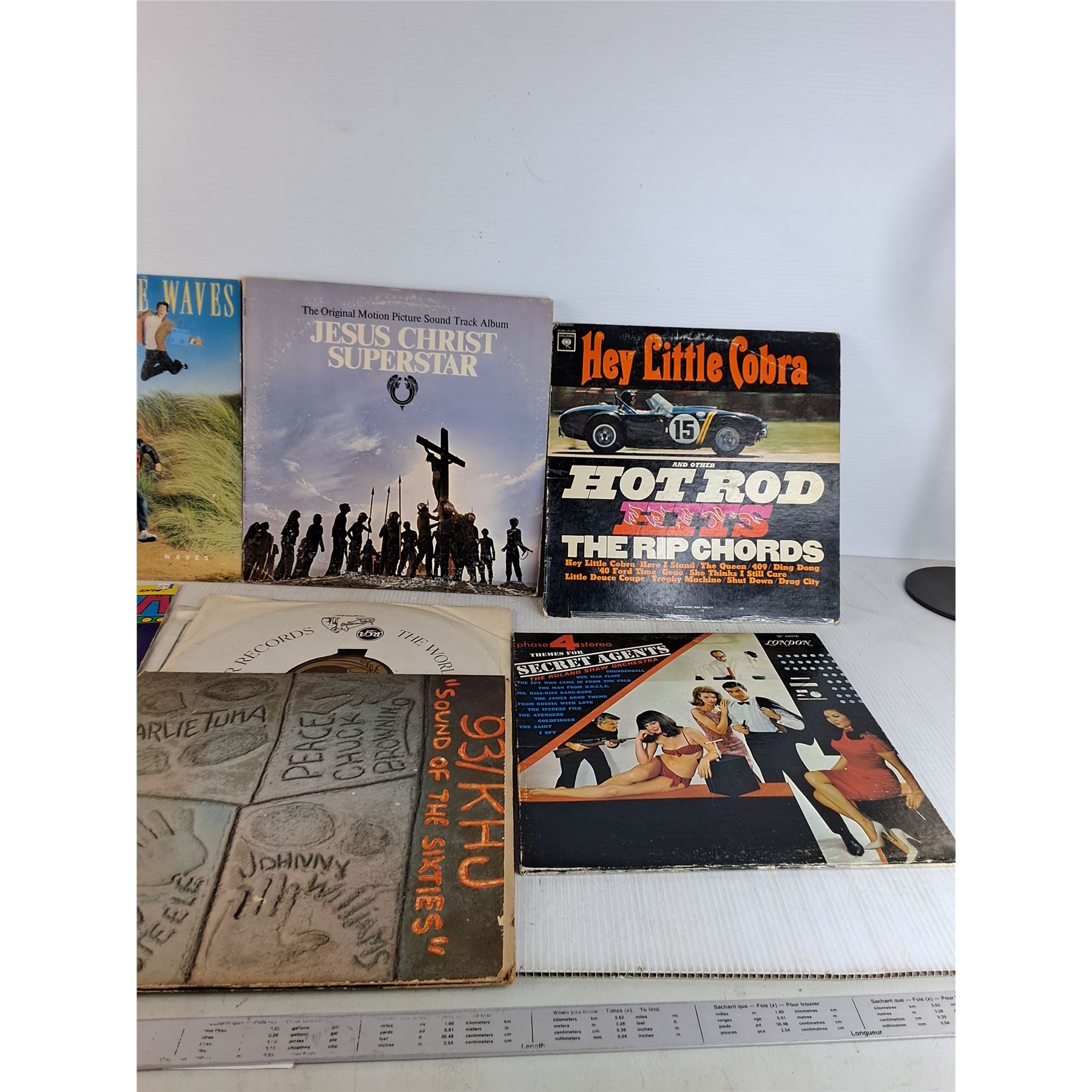 (7) Records; Katrina & The Waves, Hey Little Cobra, phase4stereo,Misc ...