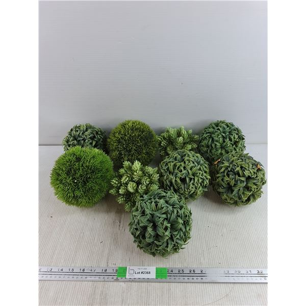 Artificial Leaf Ball Decorations