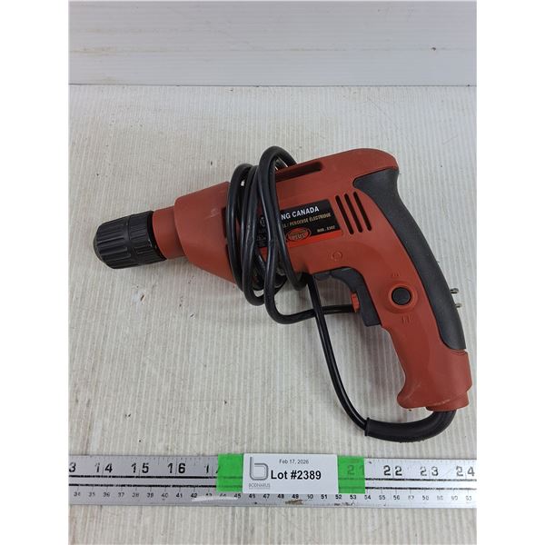 King Canada Corded Electric Drill - Powers On, As Is