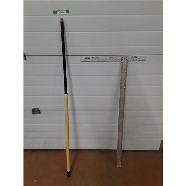 *Extendable Broomstick 62", Walboard Dry Wall T Square - PICKUP ONLY