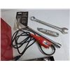 Image 6 : Stack On Metal Tool Box, Inductive Timing Light, Pencil Engraver, Wrenches, Misc Hardware & Tools