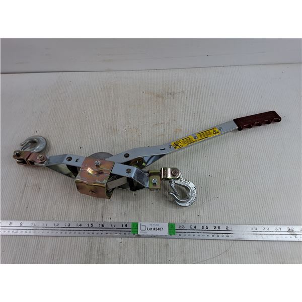 Manual Lever Hoist(Come Along) with Hooks