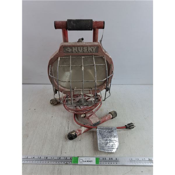 Husky Outdoor Work Light - As Is - PICK UP