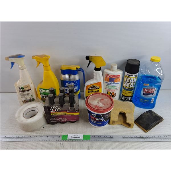 Gas Line Antifreeze, DryDex Spackling, Leak Seal, Killex, Oxy Deep Pet & Misc, PICKUP ONLY
