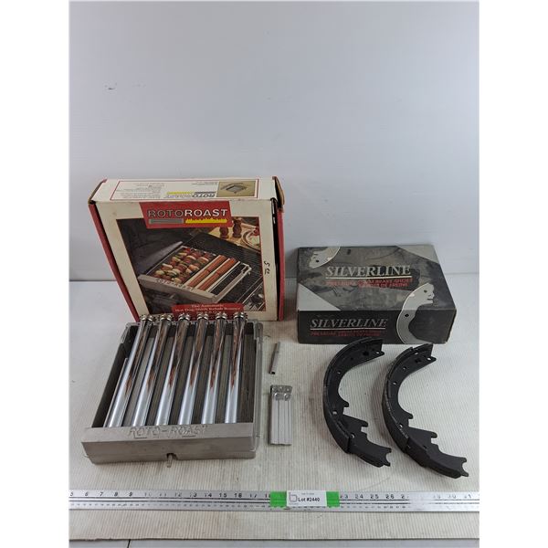 Rotoroast The Automatic Hot Dog/Shish Kebab Roaster, Silverline Premium Drum Brake Shoes