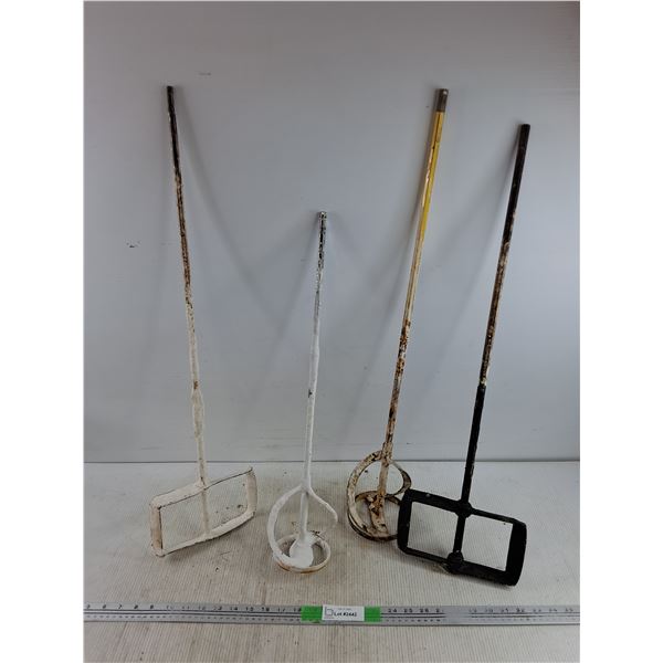 (4) Paint/Concrete Mixers - PICKUP ONLY