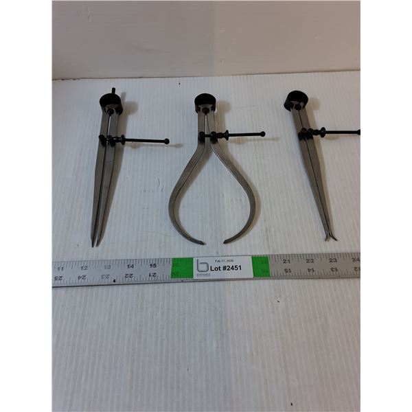 (3) Spring Calipers