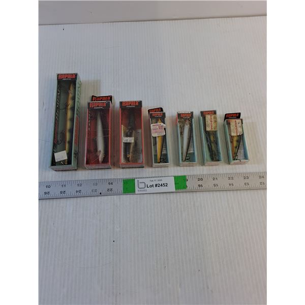 (7) Rapala Fish Hooks