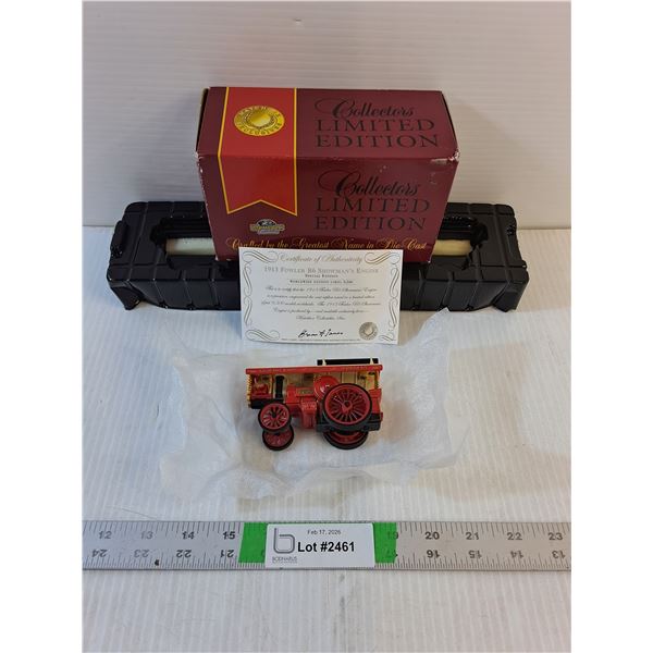 Model Toy - Matchbox Collectables -1913 Fowler B6 Showmans Engine