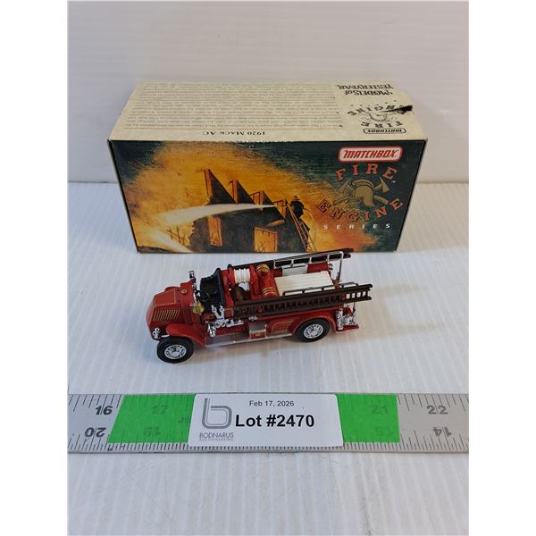 Model Toy- Matchbox Collectables- 1920 Mack AC