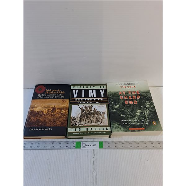 (3) Books - WW 1 - multiple authors