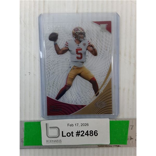 Panini Trey Lance Rookie Card, Cannot Authenticate