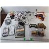 Image 1 : Charging Cables, Doorknob Kit, Hot Glue Gun, Misc.
