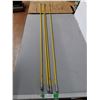 Image 1 : *(4) Fibreglass Sectional Poles 60.5", Cannot Ship