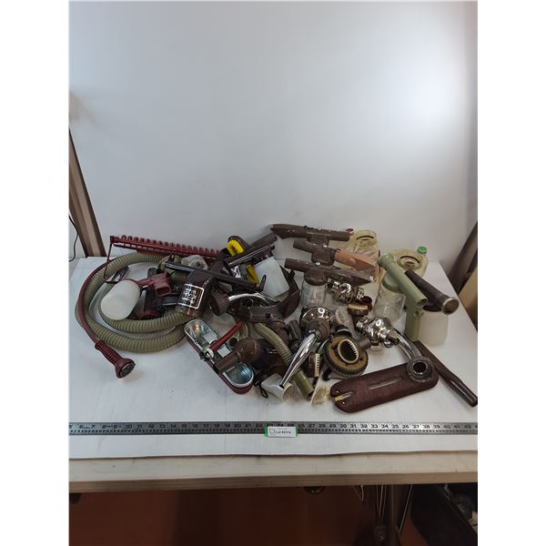 Large Quantity of Assorted Vintage Vacuum/Rug Cleaning Accessories - PICK UP ONLY