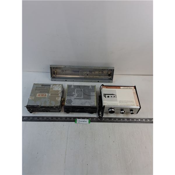 Car Stereos (Hyundai & Honda), Reverb Unit, Electro-Voice EVX44 Decoder - All Untested, As is