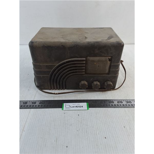 Vintage Northern Electric Radio - Untested, As is