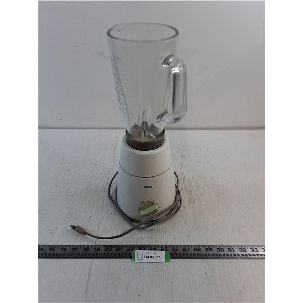Braun Mixer - Tested, No Lid, As is