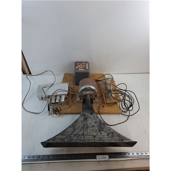 Spacexpander Power Supply, Electrovoice Siren Board - Both Untested, As is - 26x20x6"- Pickup Only
