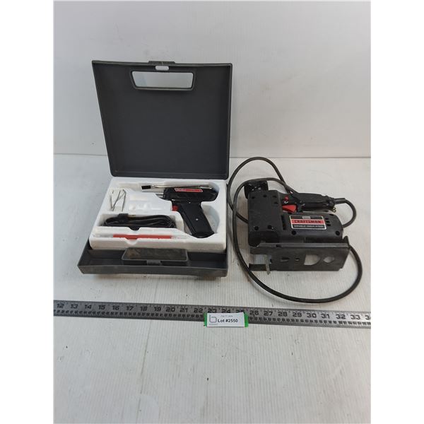 Weller 8200 Soldering Kit - Untested, Sears Craftsman Jig Saw - Tested