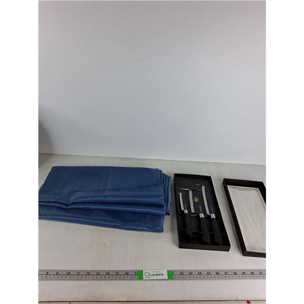 Polyester Shower Curtain, Caseman Knife Set