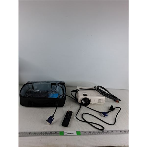 Vankyo Projector With Remote & Case (as is)