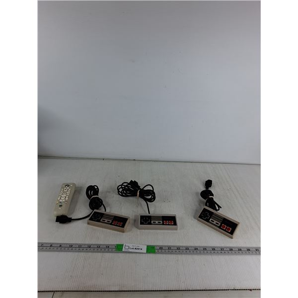 (3) Original Wired Nintendo Controllers (as is)