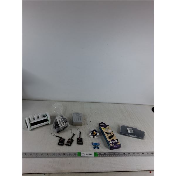 (2) Battery Charger,  Controller Extension Cable, Misc