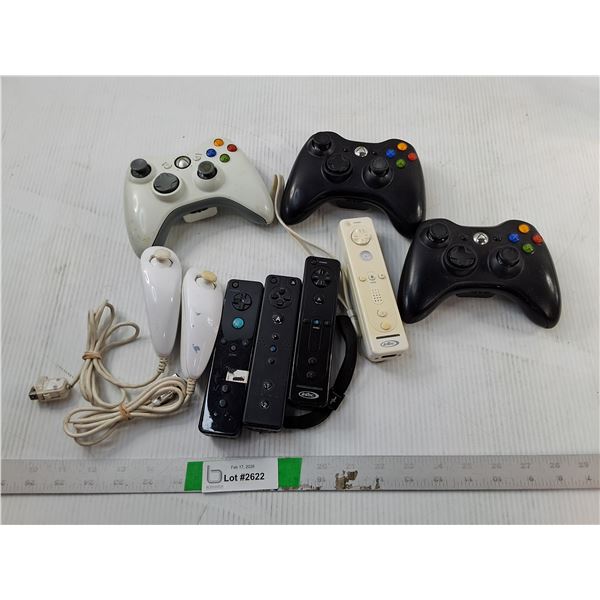 (9) Game Controllers- Untested
