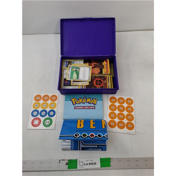 Miscellaneous Pokemon Cards, Case, Posters- Cannot Authenticate