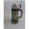Image 5 : (2) Vintage Avon Ceramic Beer Steins (Football w/Original Box & English Setter/Rainbow Trout)