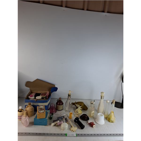 Variety of Avon Perfume & Cologne Bottles, Misc  - PICK UP ONLY