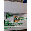 Image 1 : (3) Flags;  Saskatchewan Roughriders, 1995 Grey Cup