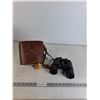 Image 1 : Binoculars & Vintage Binocular Brown Bag
