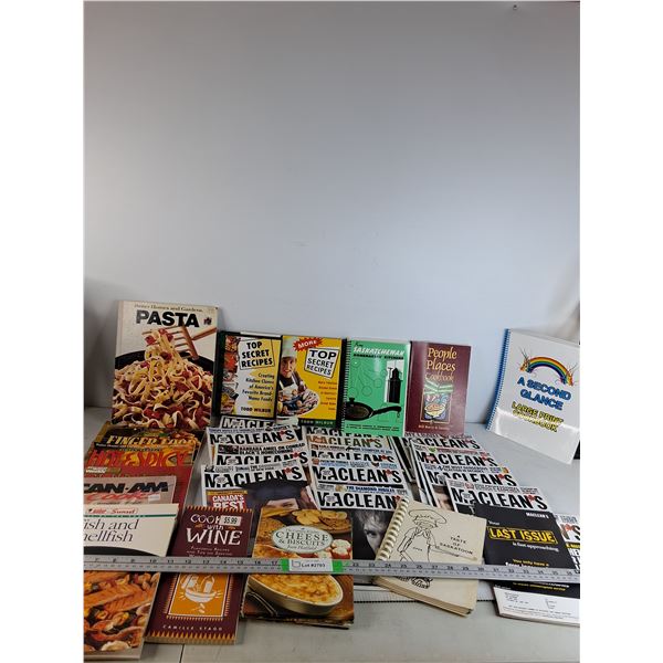 Maclean Magazines, Pasta & Cooking Magazines, Cookbooks