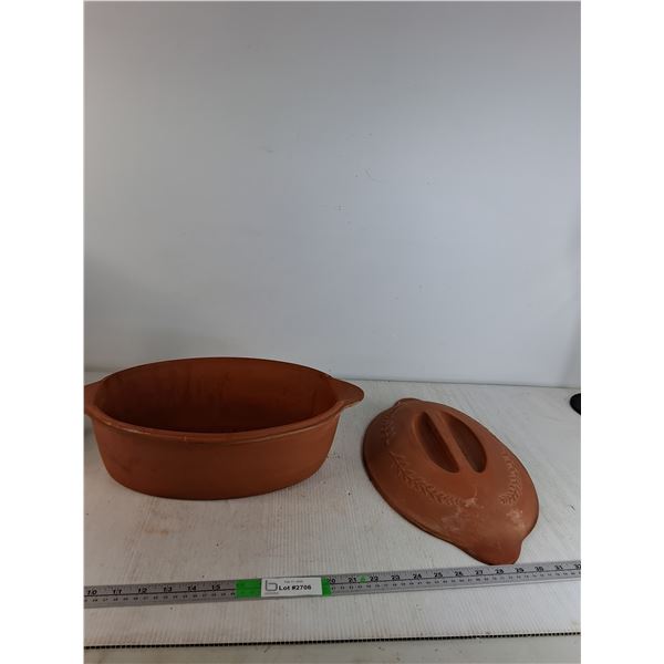 Terracotta Clay Roman Pot 17" - PICK UP