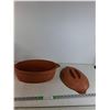 Image 1 : Terracotta Clay Roman Pot 17" - PICK UP